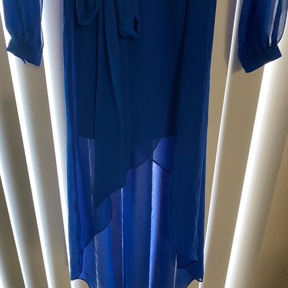 High Low Wrap Dress - Picture 5 of 7